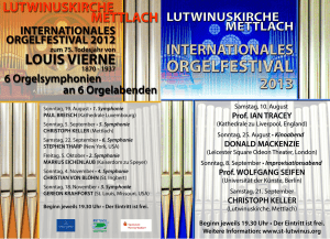 Internationales Orgelfestival Mettlach